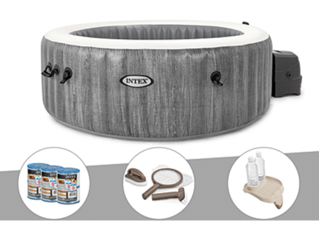 Kit spa gonflable Intex PureSpa Baltik 6 places+6 filtres
