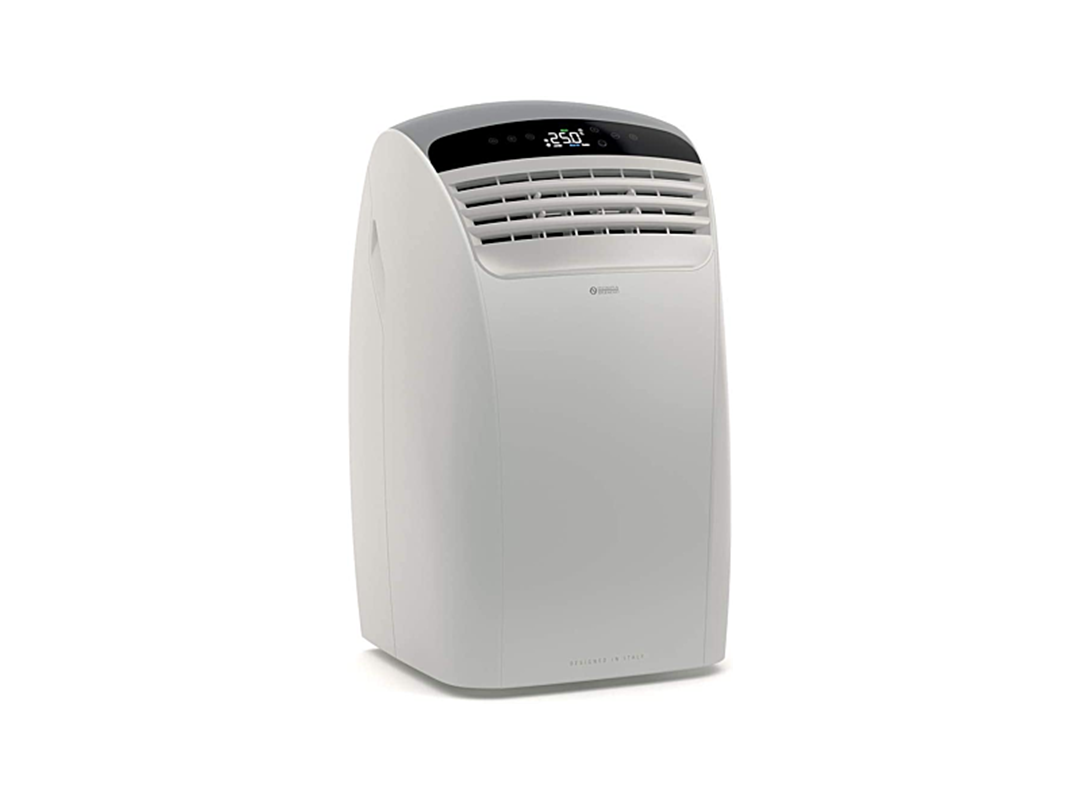 Climatiseur mobile avec écran LCD 12.000 BTUh 2700W blanc noir