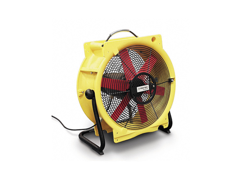 Ventilateur extracteur avec 3 vitesses jaune