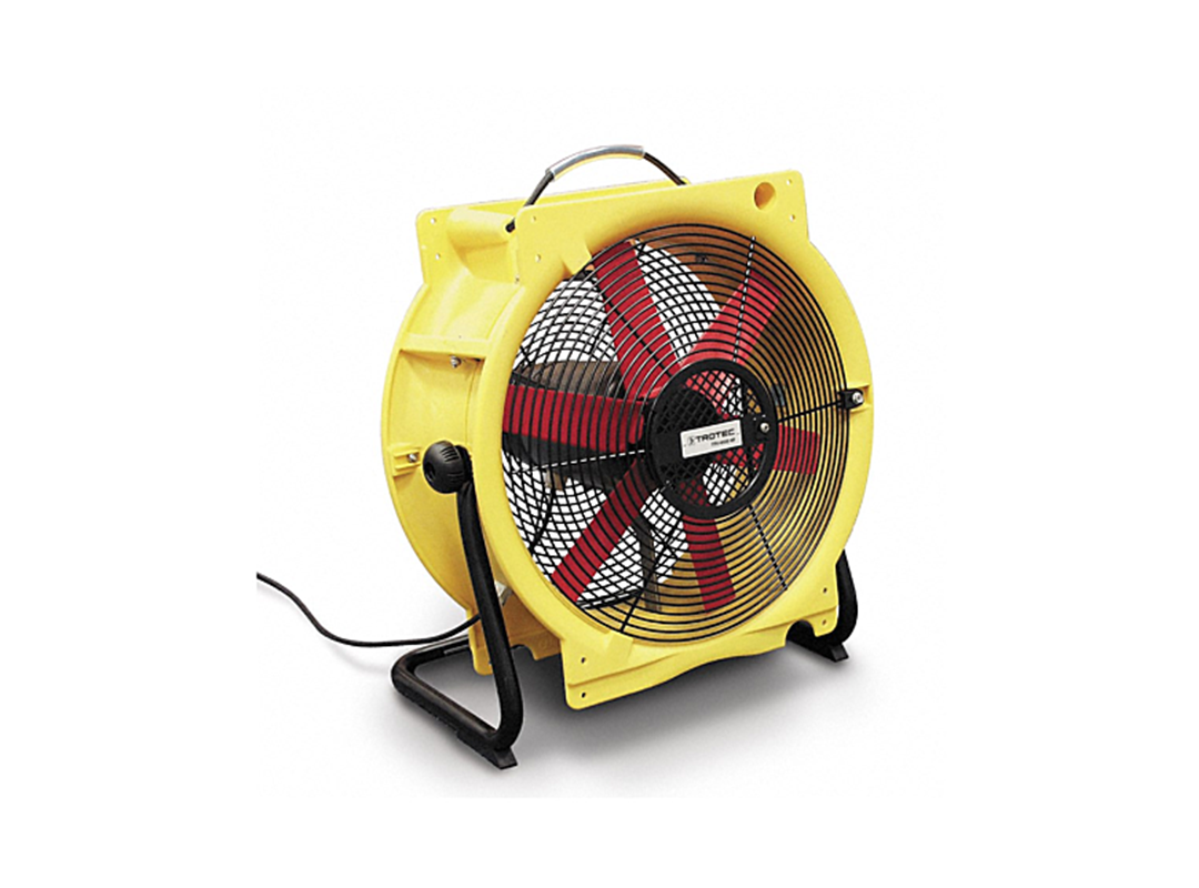 Ventilateur extracteur avec 3 vitesses jaune
