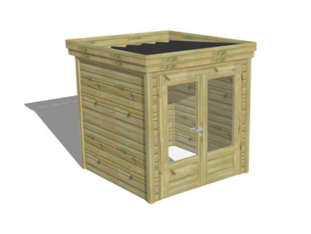 ABRI DE JARDIN bois Pin autoclave