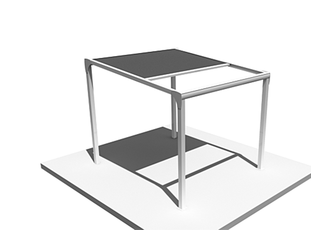 Pergola toile TILA îlot Motorisé 4 x3 m
