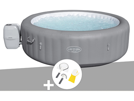 spa gonflable Bestway Airjet 6/8 places + Kit de nettoyage