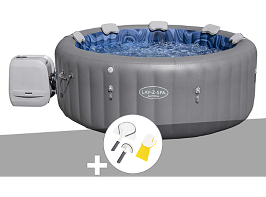 spa gonflable Bestway avec HydroJet Pro 5/7 places