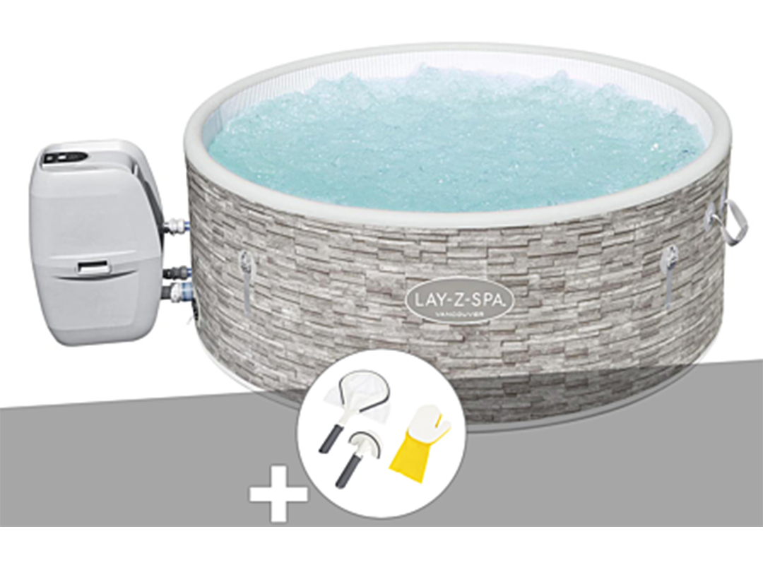 spa gonflable Bestway rond Airjet Plus 3 /5 places