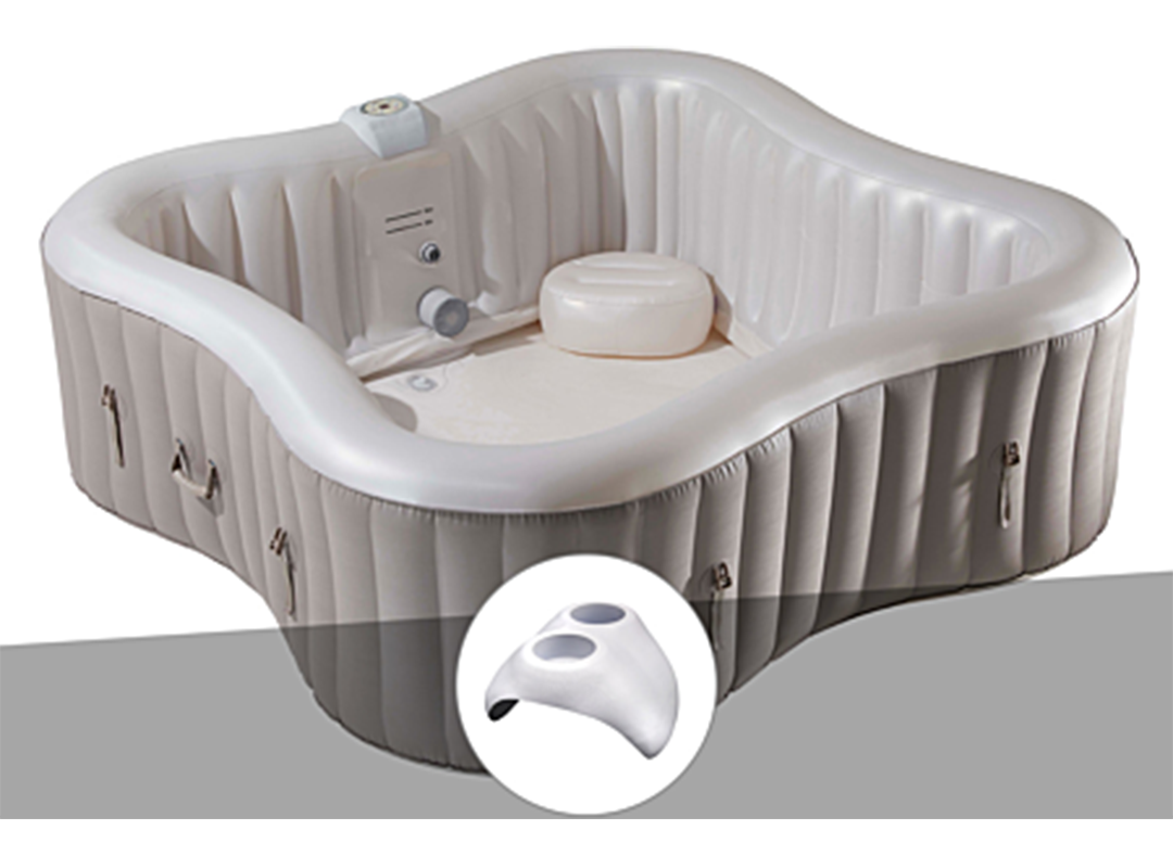 spa gonflable Infinite Plus trèfle Bulles 4 places