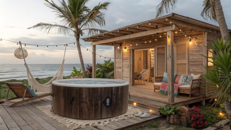 Spa Gonflable Massant et chauffant 40° 6 places – Image 8